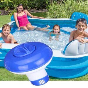 Collapsible/Retractable Pool Spa 1" Chlorine/Bromine Tablet Dispenser